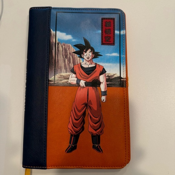NEW Dragonball Z Reusable Notebook Cover - Fits Molskine Classic Notebook - Picture 1 of 4